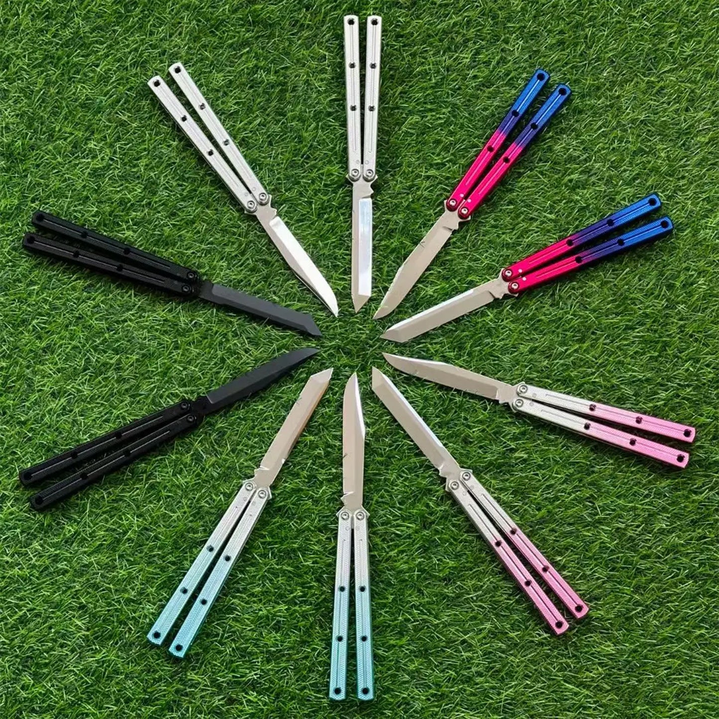 New Baliplus Krake Raken (Kraken) V3 Live Blade Balisong Clone livebalisong