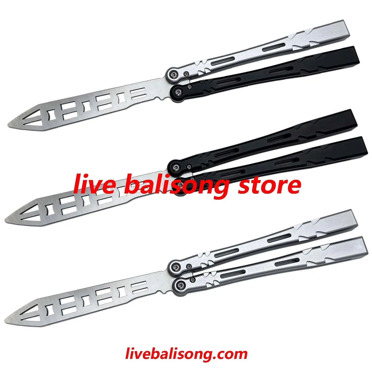 Theone Aliens Original Balisong 6061 Aluminum Handle livebalisong