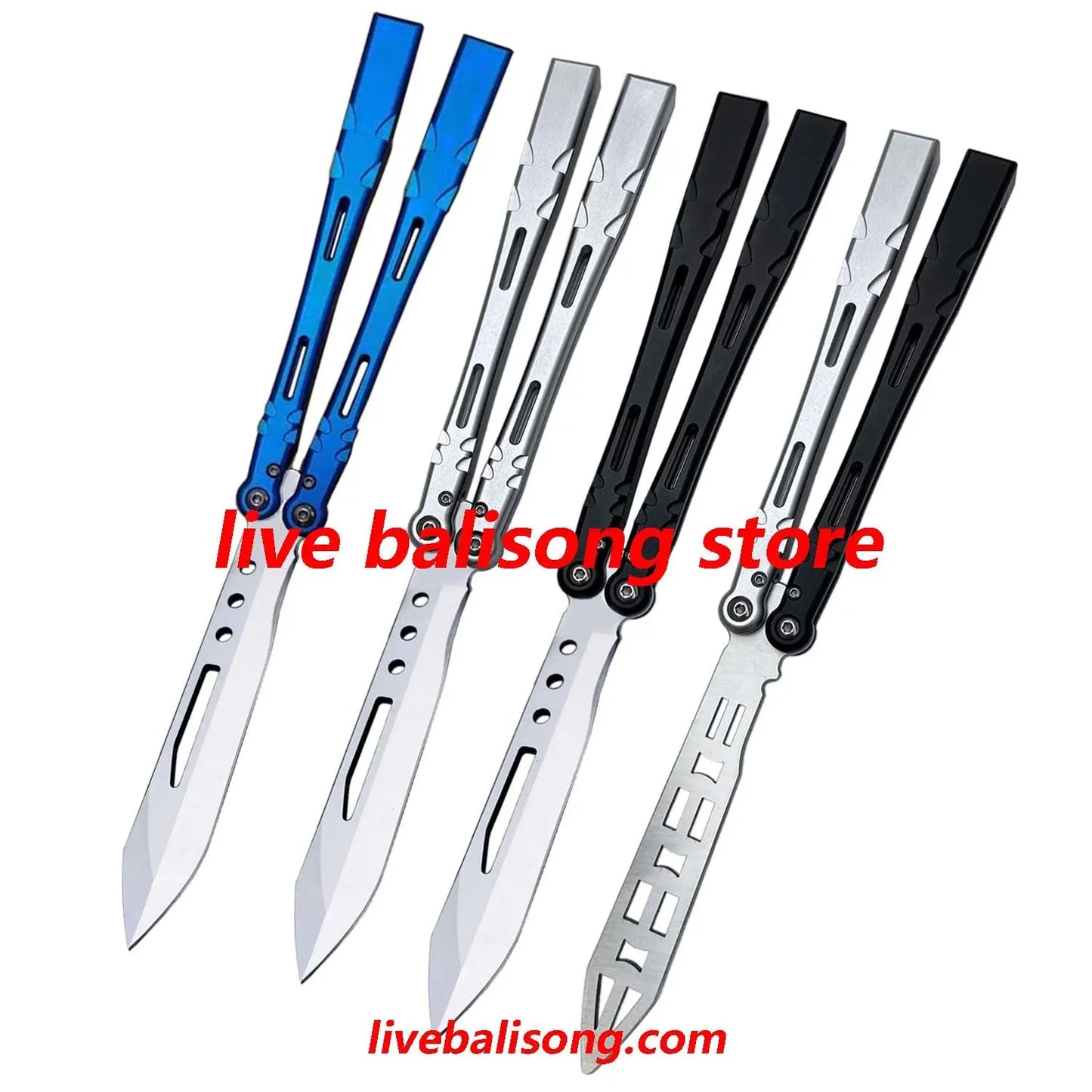Theone Aliens Original Balisong 6061 Aluminum Handle livebalisong