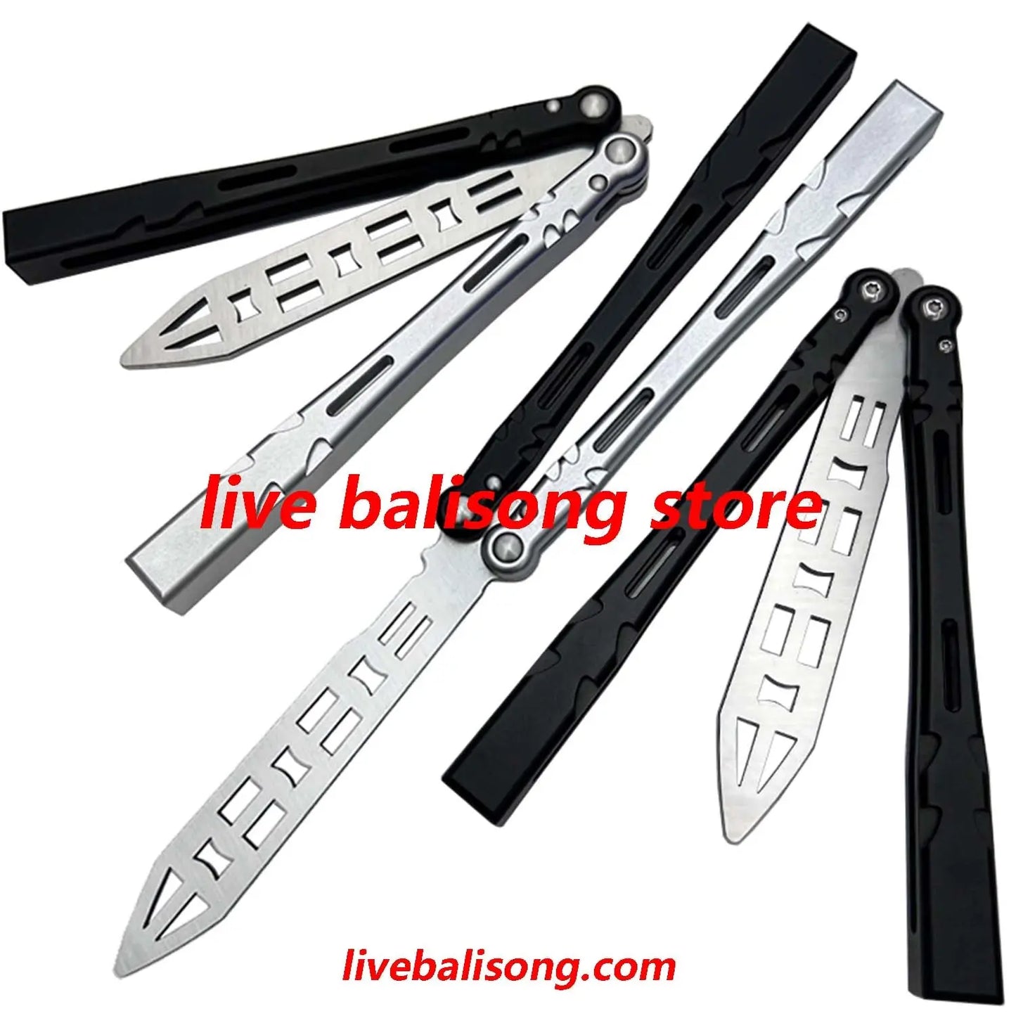 Theone Aliens Original Balisong 6061 Aluminum Handle livebalisong