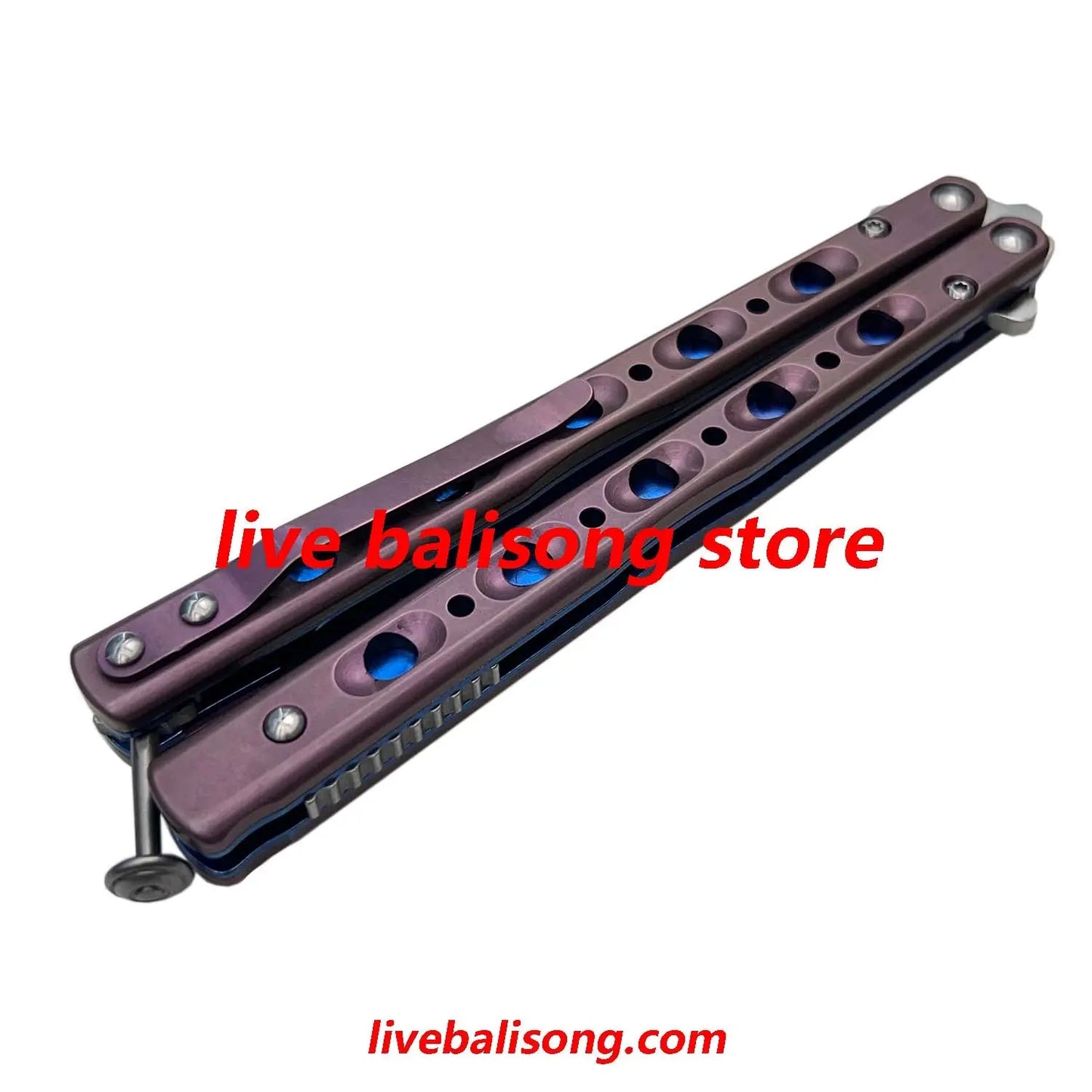 Theone BM51 V3 Balisong Clone Titanium Handle livebalisong