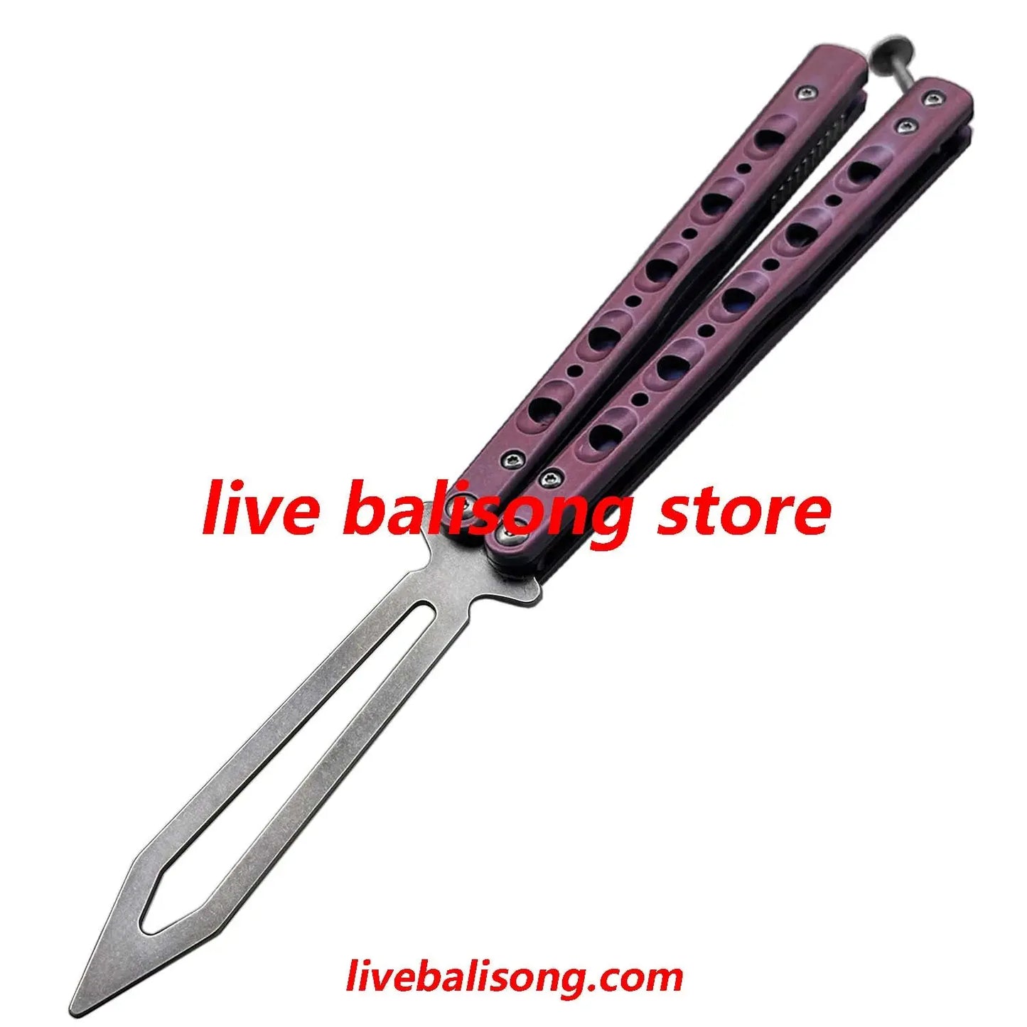 Theone BM51 V3 Balisong Clone Titanium Handle livebalisong