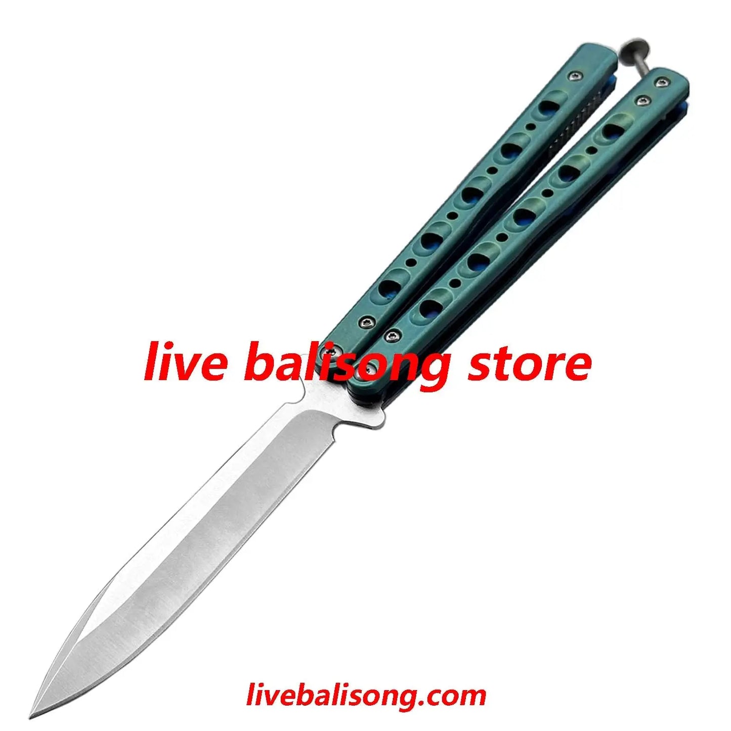 Theone BM51 V3 Balisong Clone Titanium Handle livebalisong