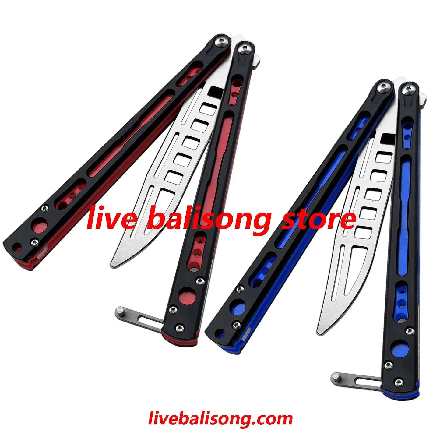 Theone Chimera Balisong Clone G10+Aluminum Hnadle livebalisong