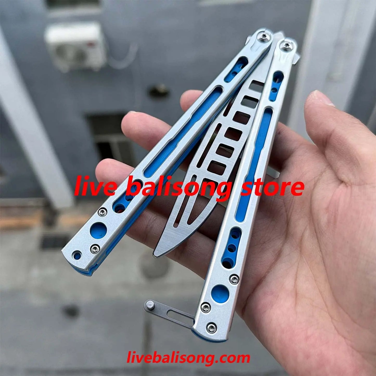 Theone Chimera Balisong Clone G10+Aluminum Hnadle livebalisong