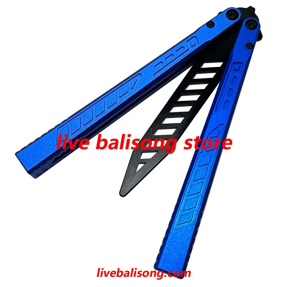 Theone Falcon Original Balisong 6061 Aluminum Handle Bushings System livebalisong