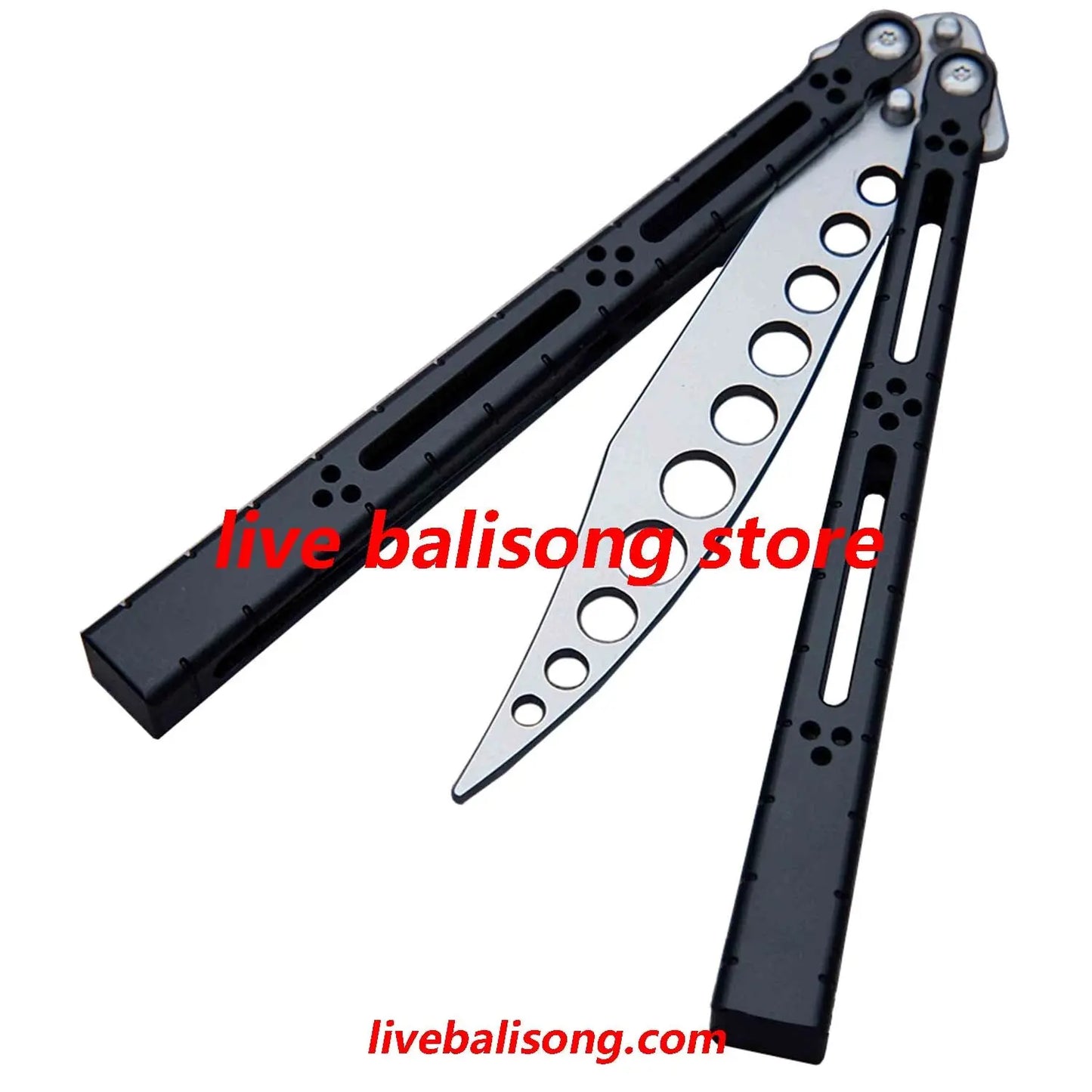 Theone HOM Basilisk Balisong Clone 7075 Aluminum Handle livebalisong