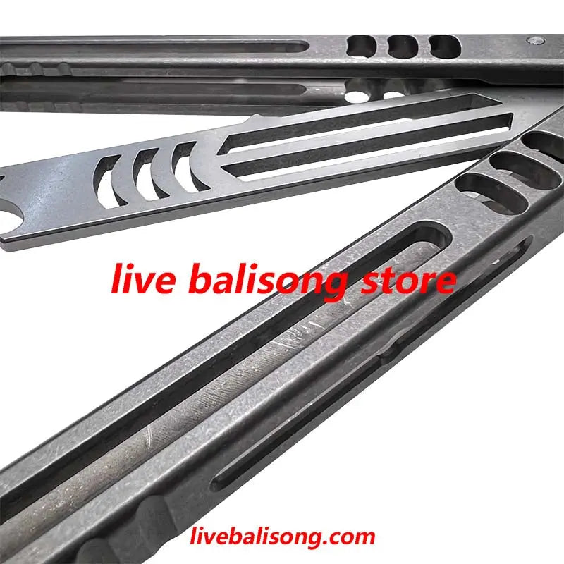 Theone Madko Balisong Trainer Clone Titanium Handle livebalisong