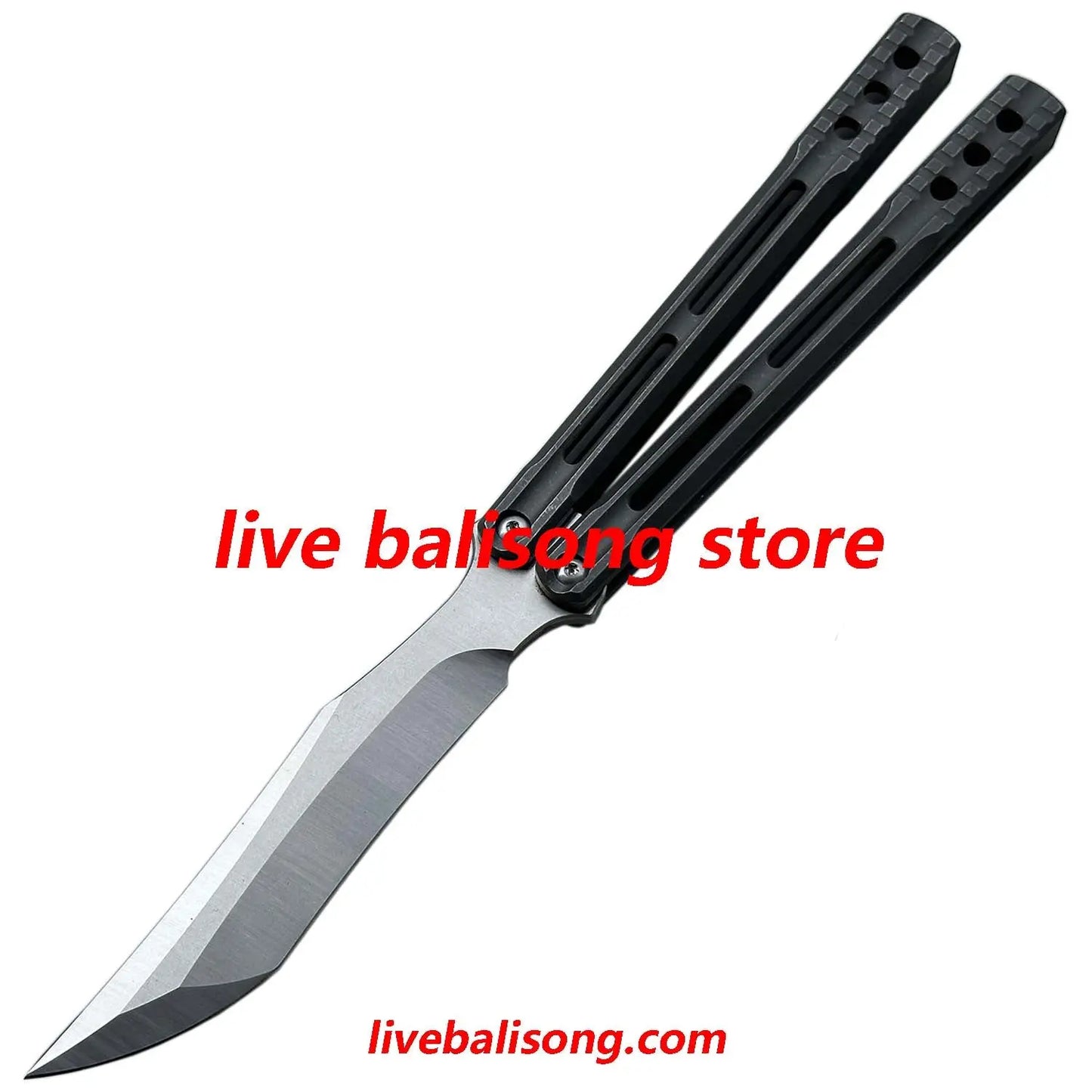 Theone Orca Balisong Clone Titanium Handle livebalisong