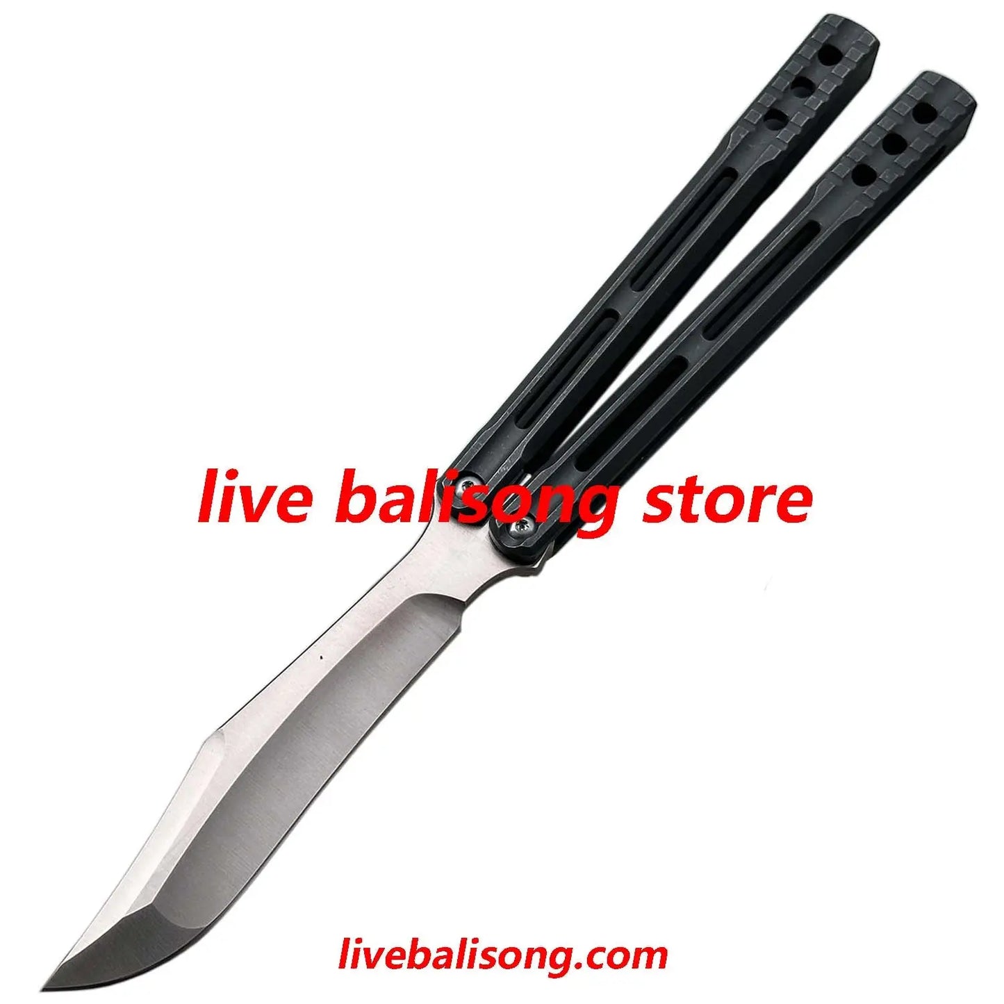 Theone Orca Balisong Clone Titanium Handle livebalisong