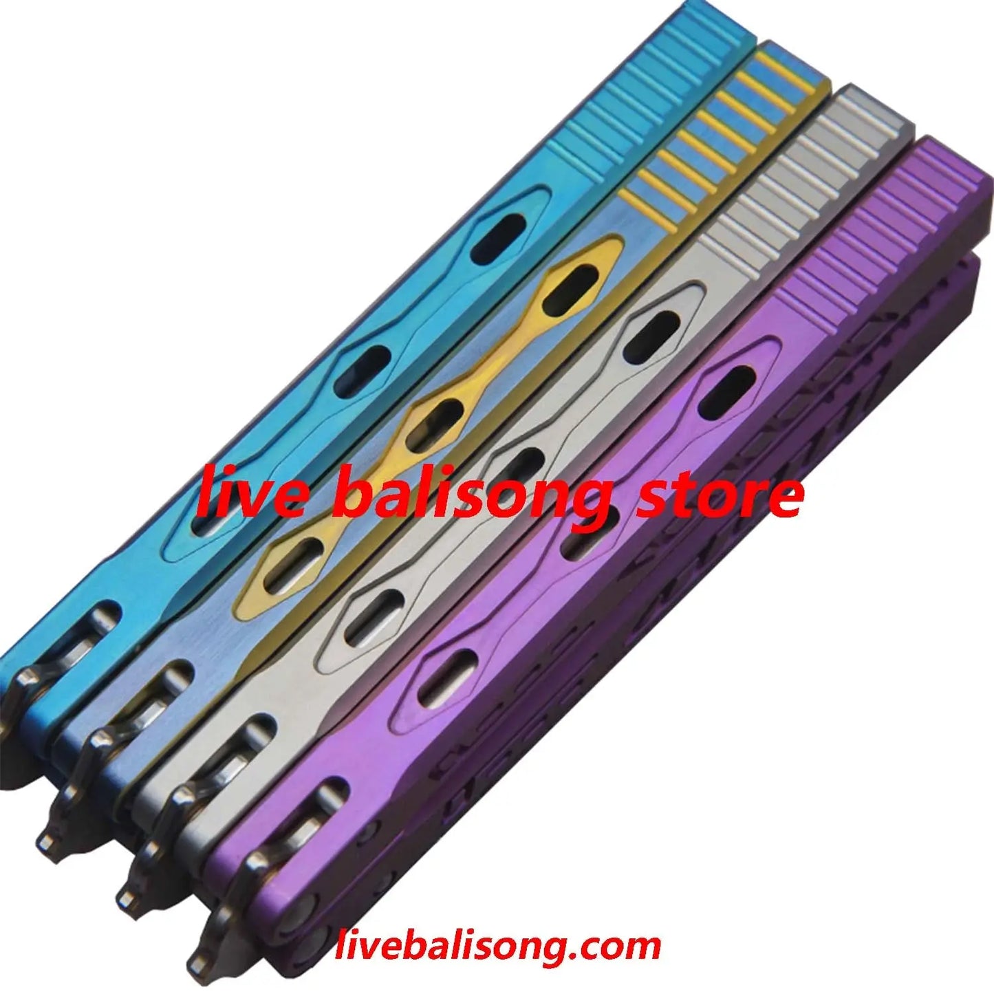 Theone Titanium Falcon Original Balisong livebalisong