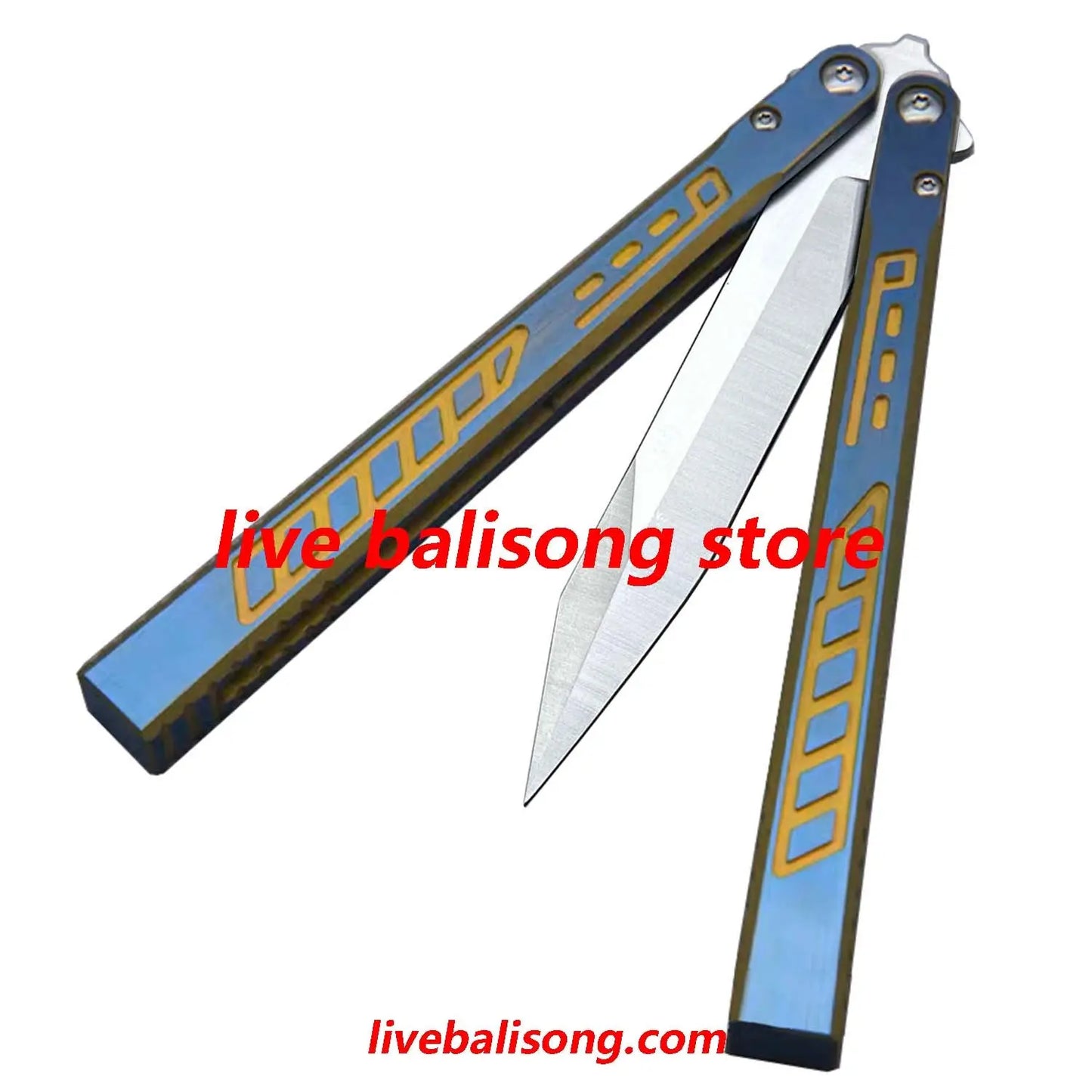 Theone Titanium Falcon Original Balisong livebalisong