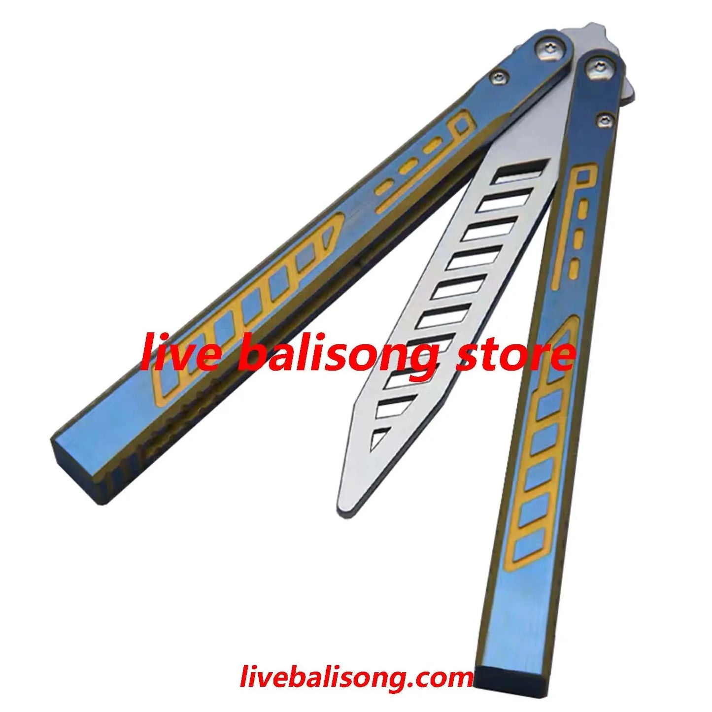 Theone Titanium Falcon Original Balisong livebalisong