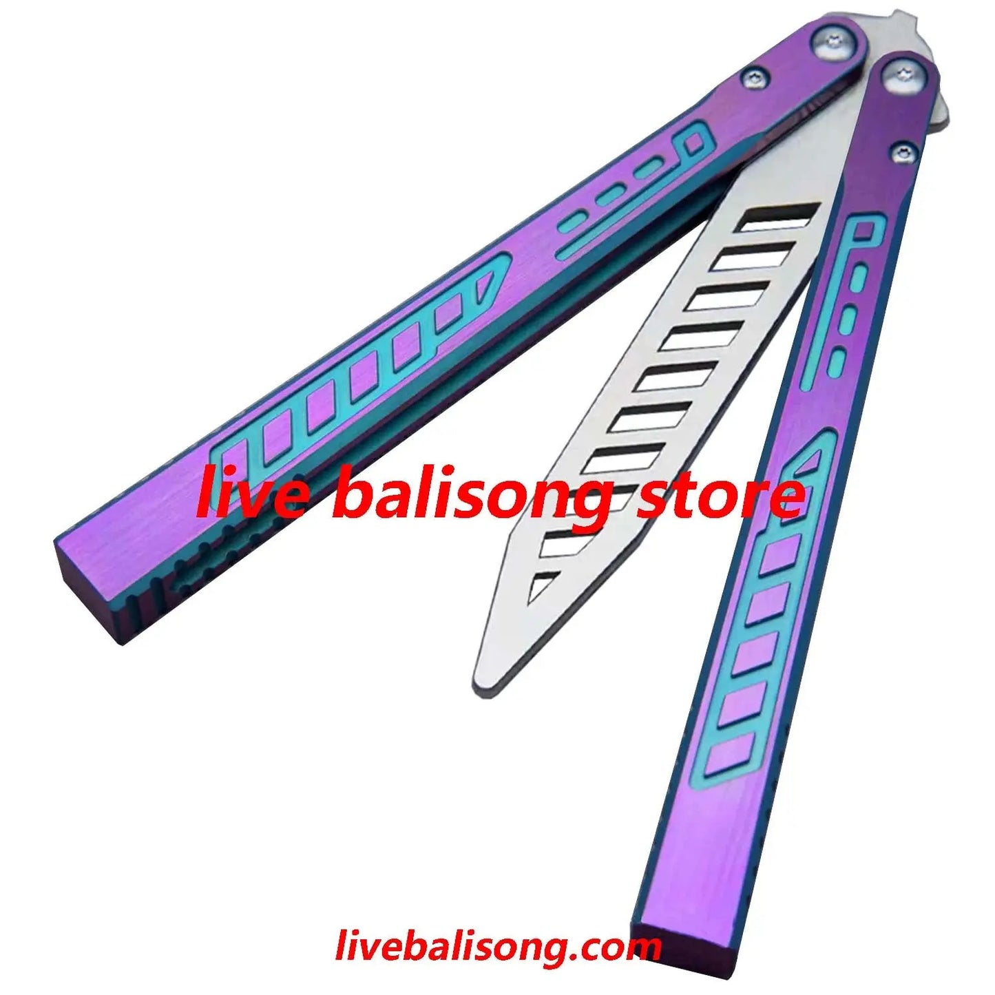 Theone Titanium Falcon Original Balisong livebalisong