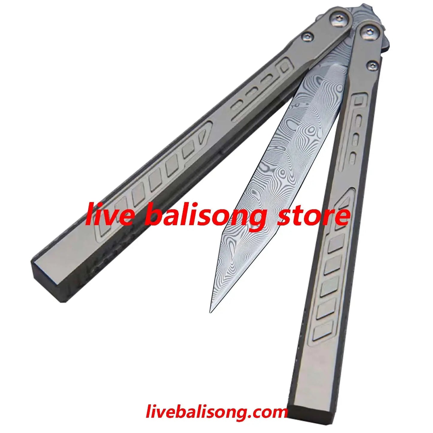 Theone Titanium Falcon Original Balisong livebalisong