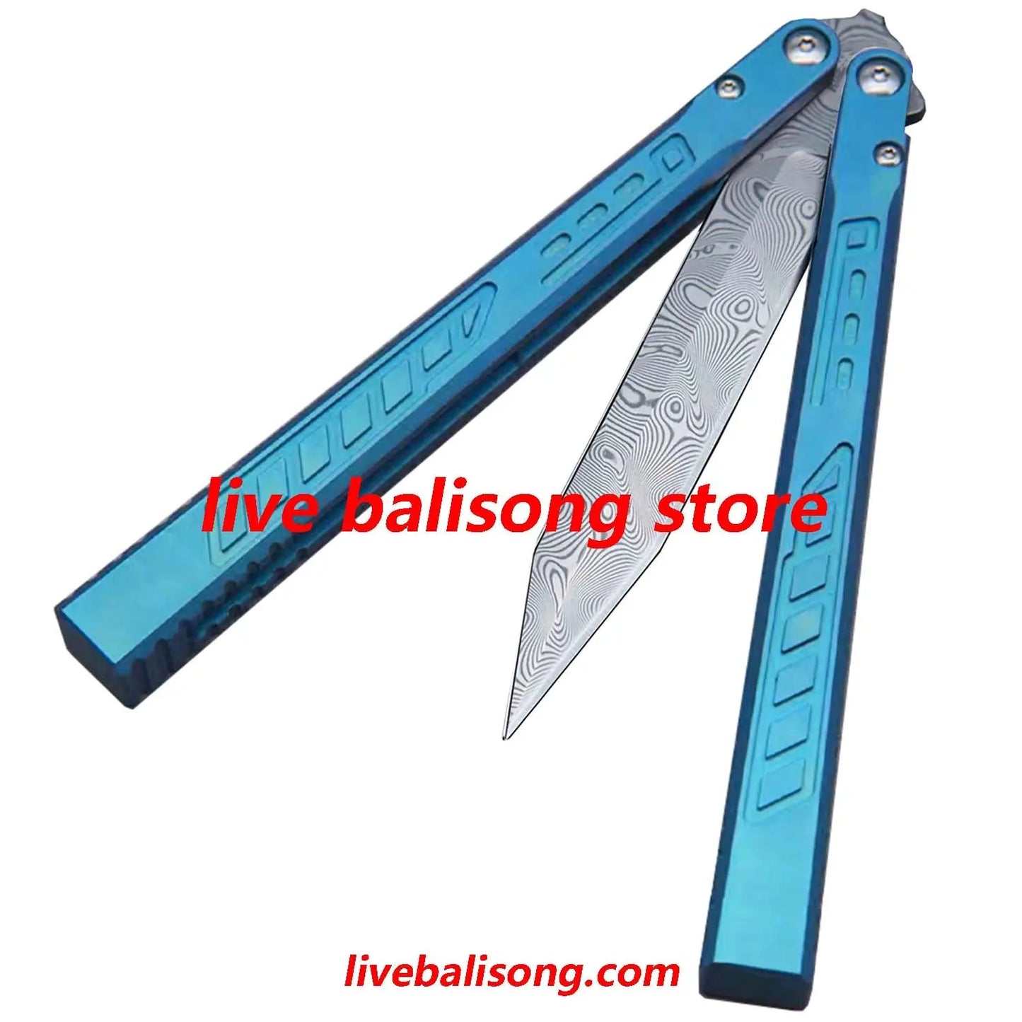 Theone Titanium Falcon Original Balisong livebalisong