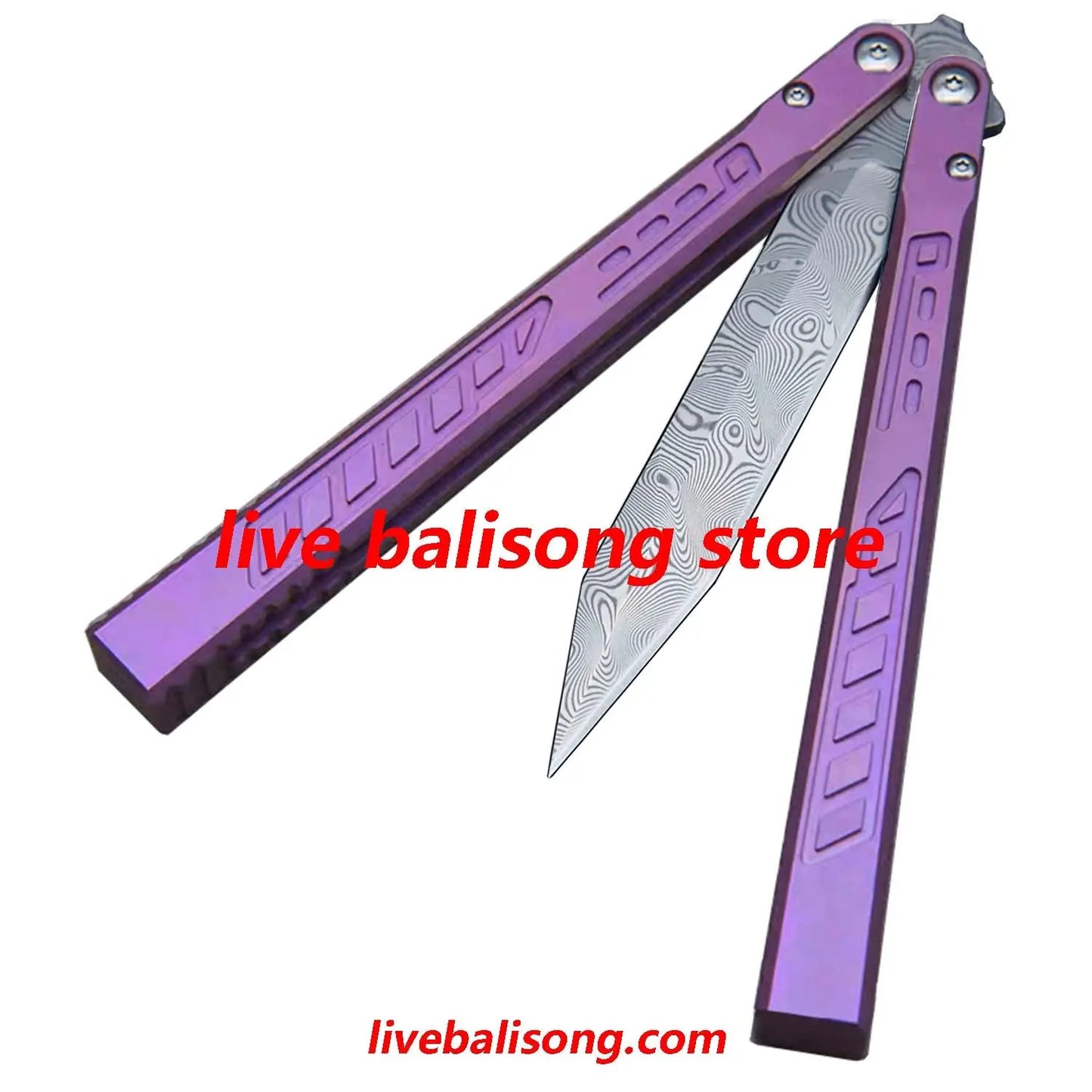 Theone Titanium Falcon Original Balisong livebalisong