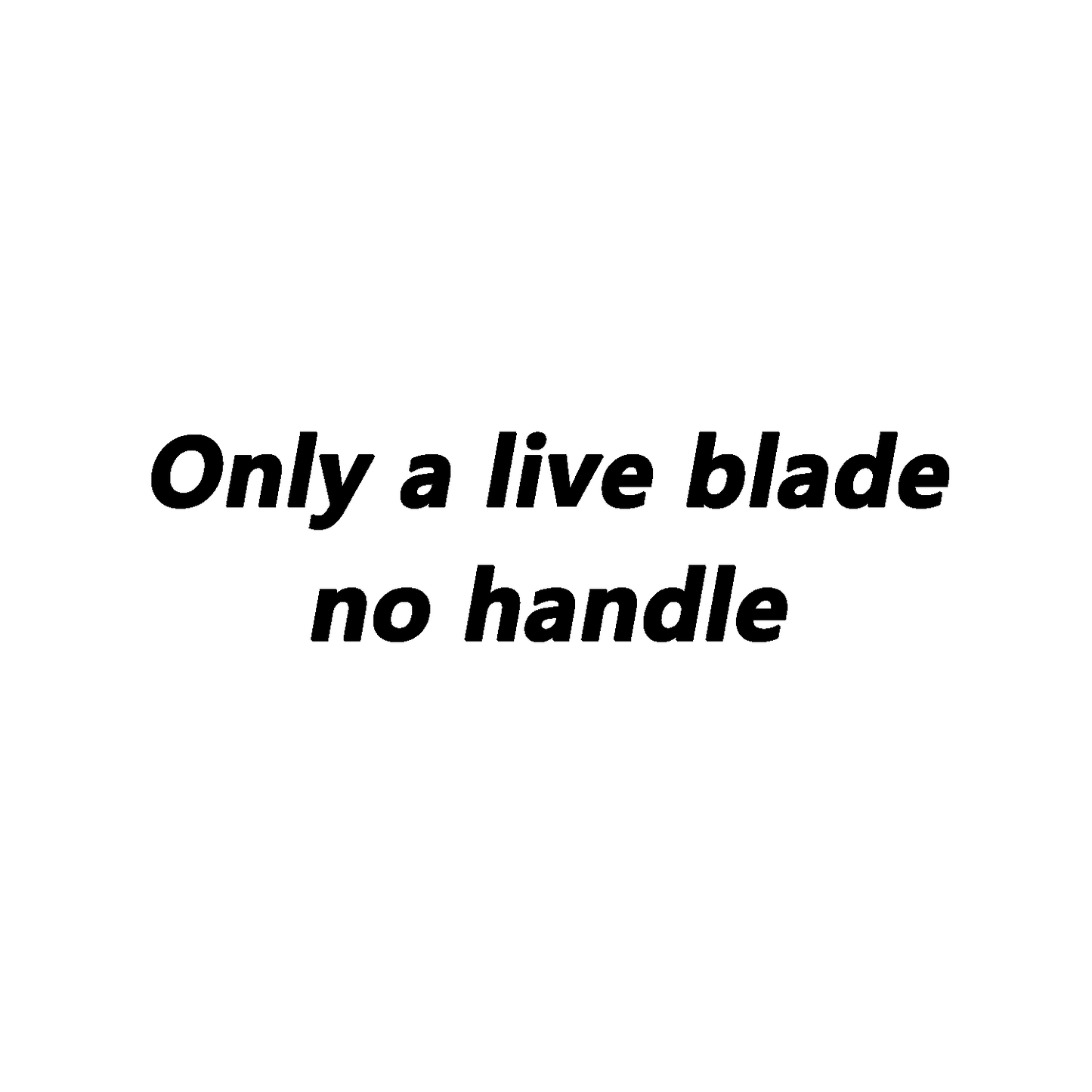 Theone Tsunami Balisong Clone Titanium Channel Handle livebalisong