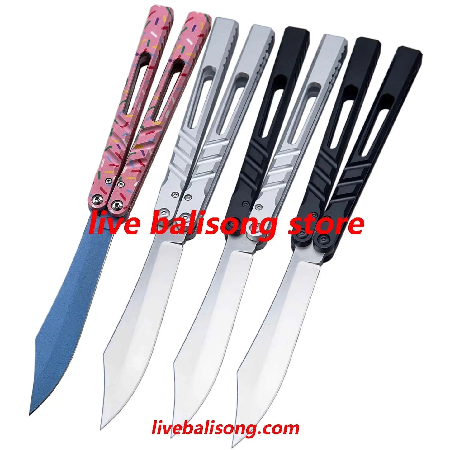 Titus CHAB Channel Alpha Beast Balisong Clone livebalisong