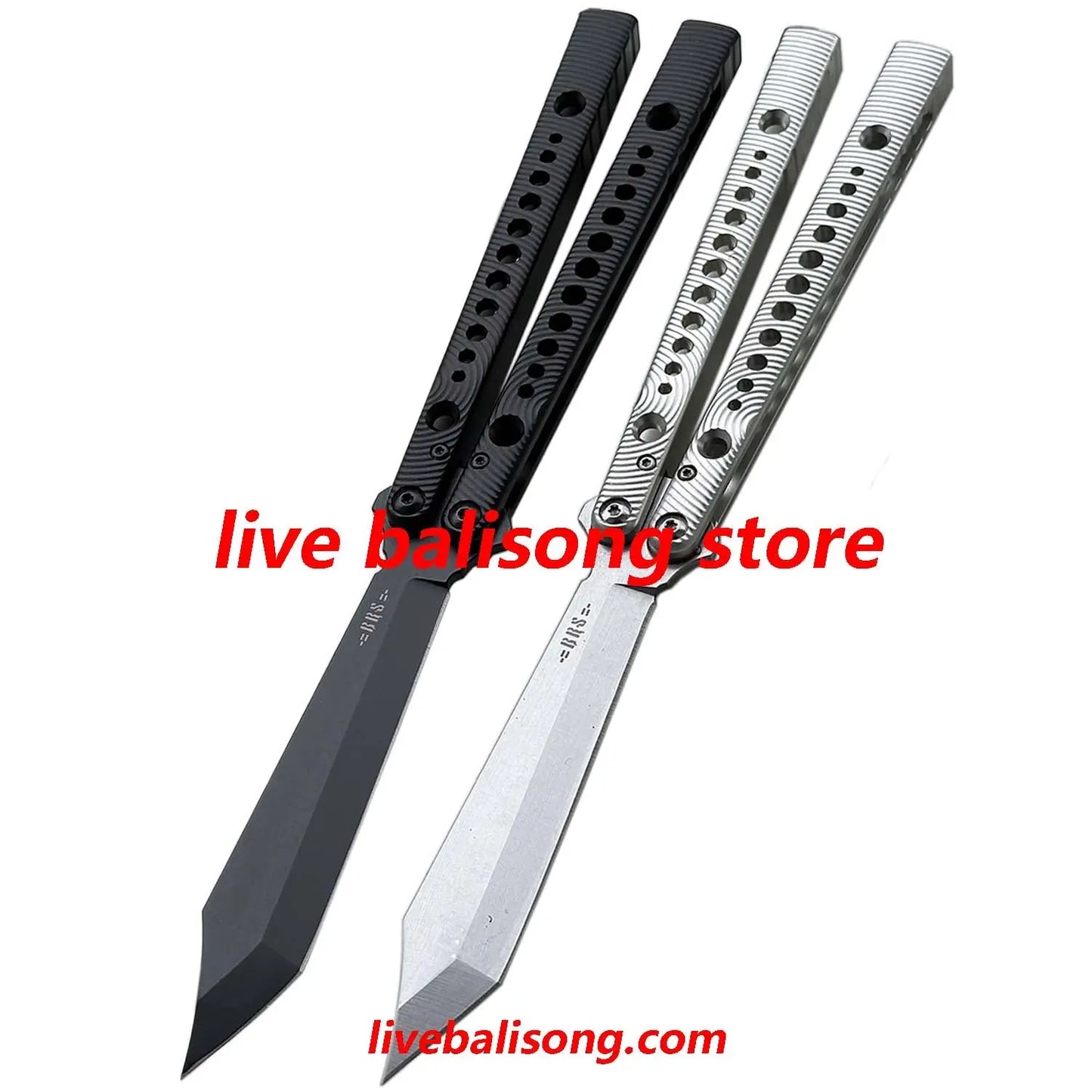 Titus Squiggle Replicant (REP) Balisong Clone livebalisong