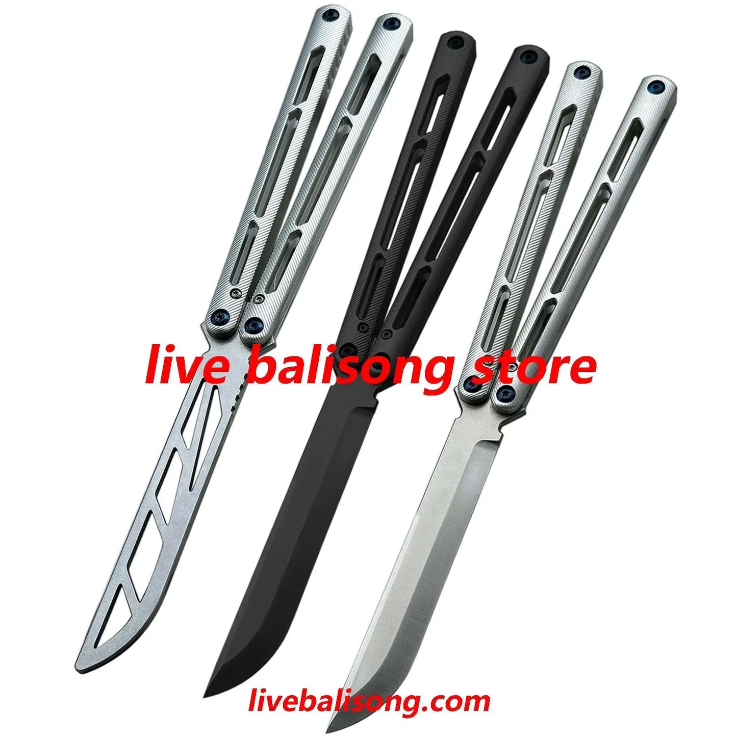 Titus Tsunami Clone Balisong Trainer Bushing System livebalisong