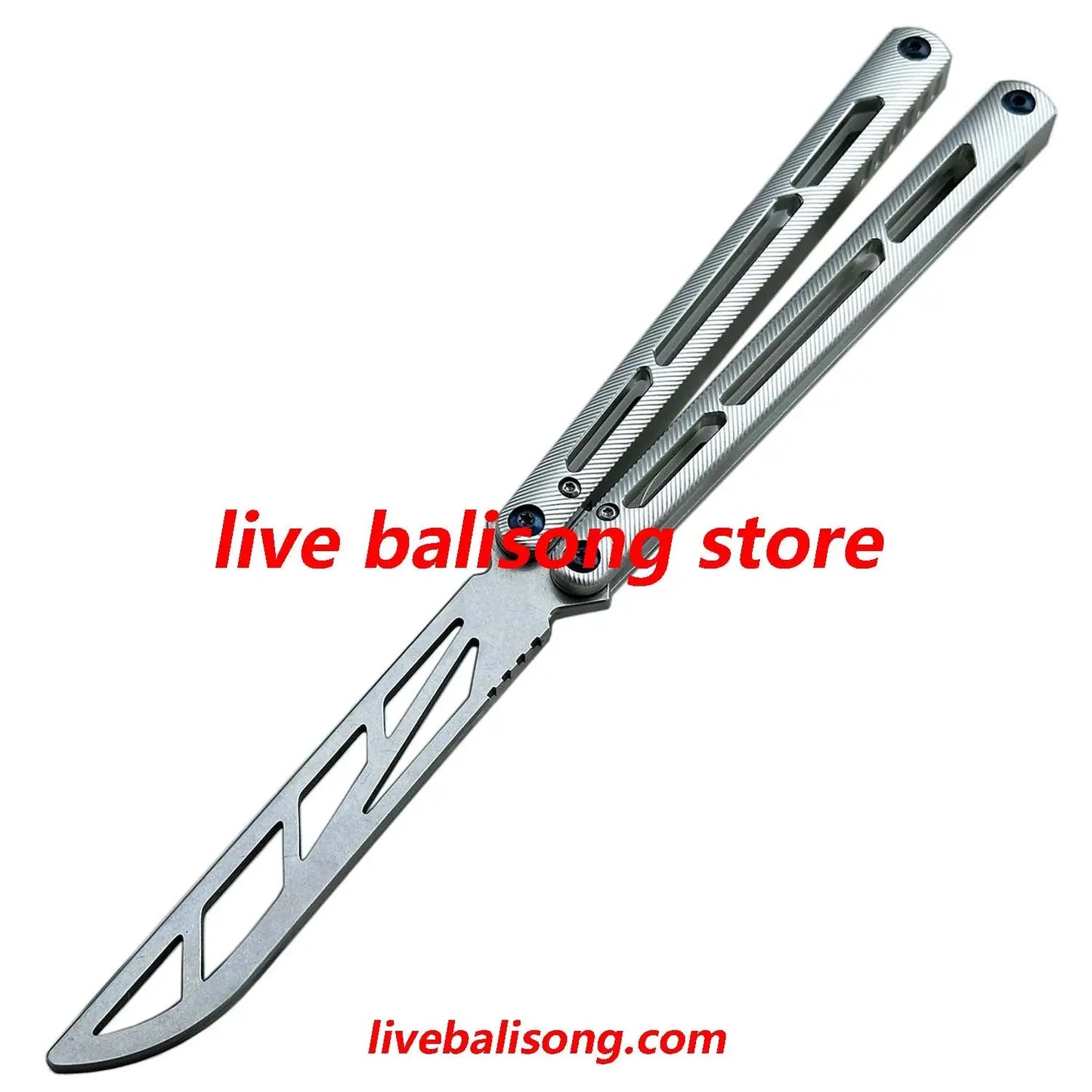Titus Tsunami Clone Balisong Trainer Bushing System livebalisong