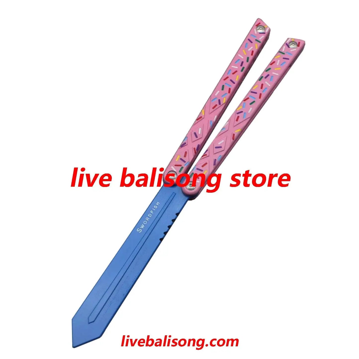 XDYY G10 Swordfish Balisong Trainer Clone livebalisong