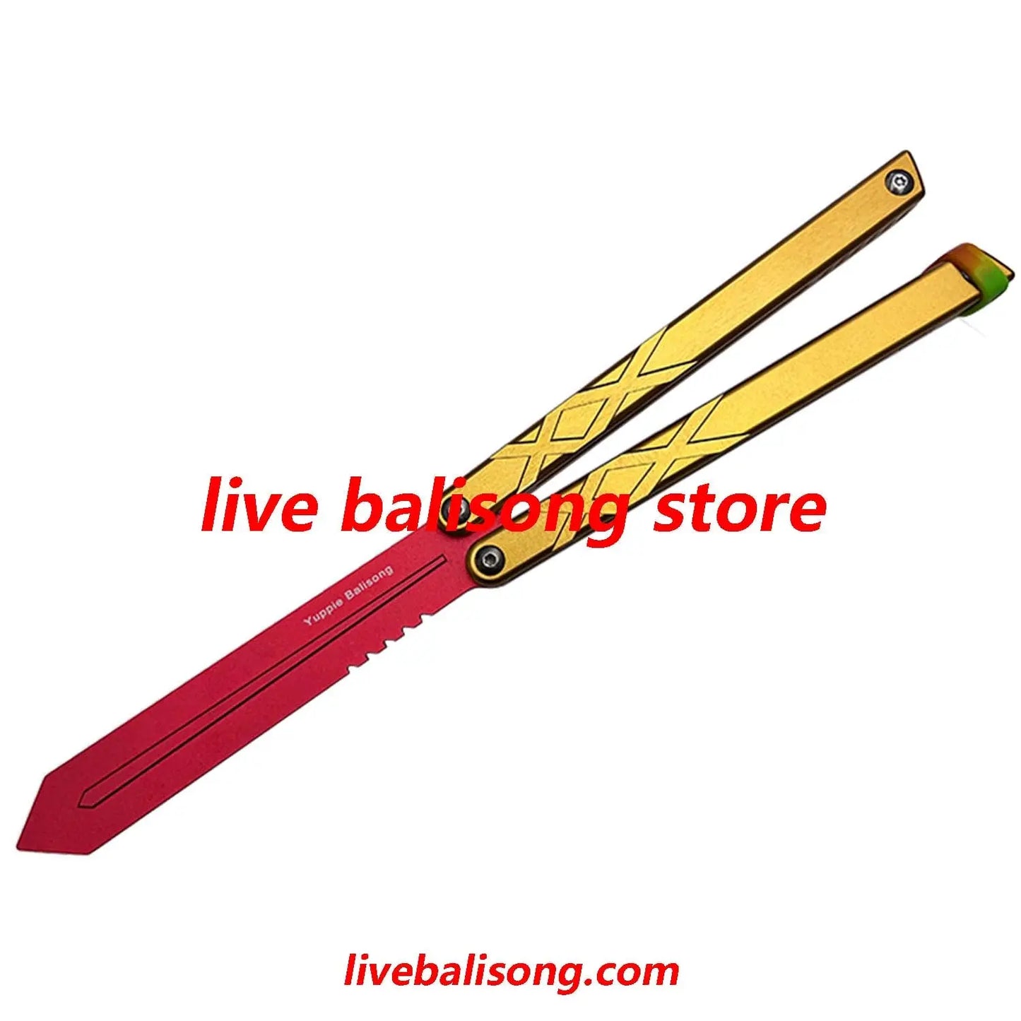 Yuppie Swordfish Balisong Trainer Clone 7075 Aluminum livebalisong