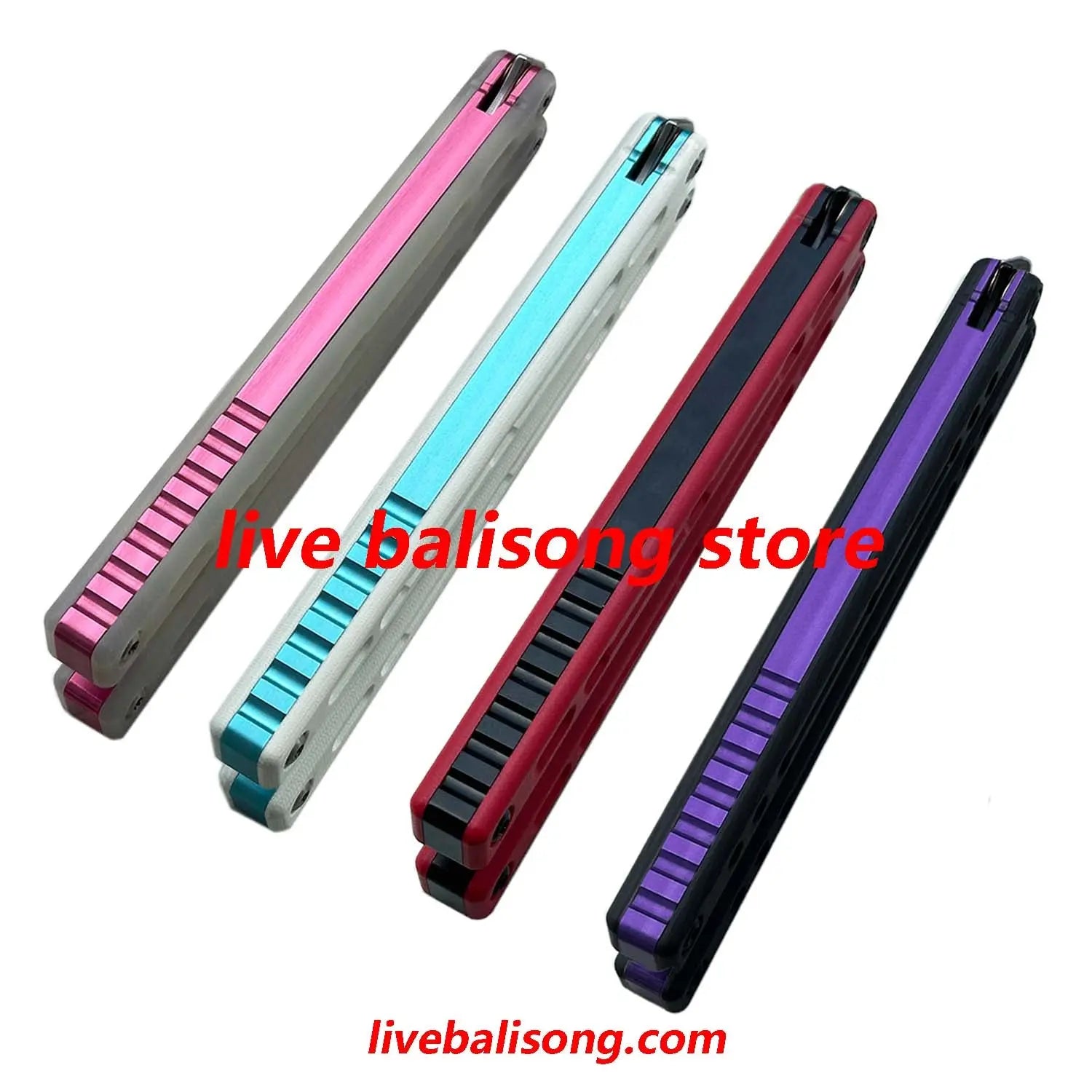 ARMED SHARK Nautilus V2 Balisong Clone (Glidr Meridian Scale) livebalisong