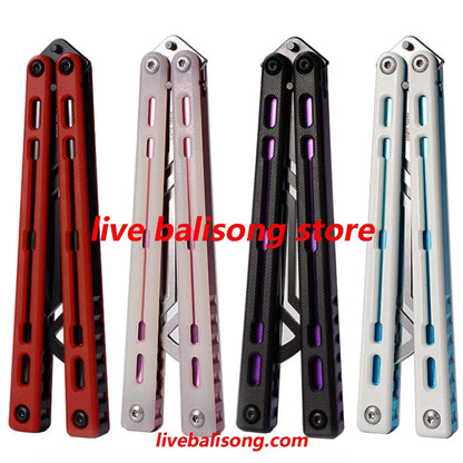 ARMED SHARK Nautilus V2 Balisong Clone (Glidr Meridian Scale) livebalisong