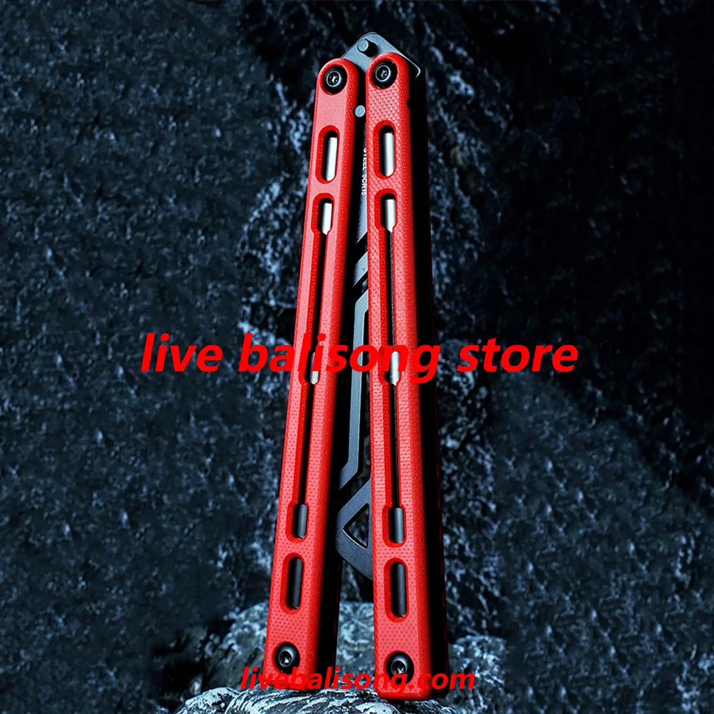 ARMED SHARK Nautilus V2 Balisong Clone (Glidr Meridian Scale) livebalisong