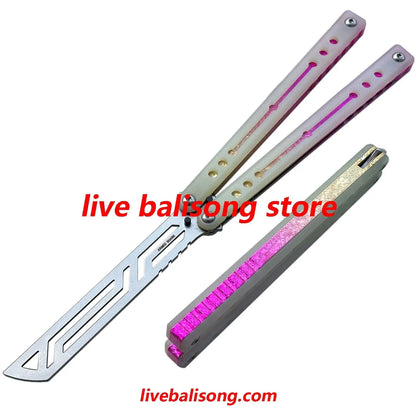 ARMED SHARK Nautilus V2 Balisong Clone livebalisong