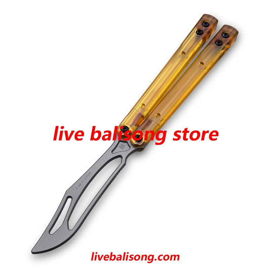 ARMED SHARK PEI Orca Balisong Clone livebalisong