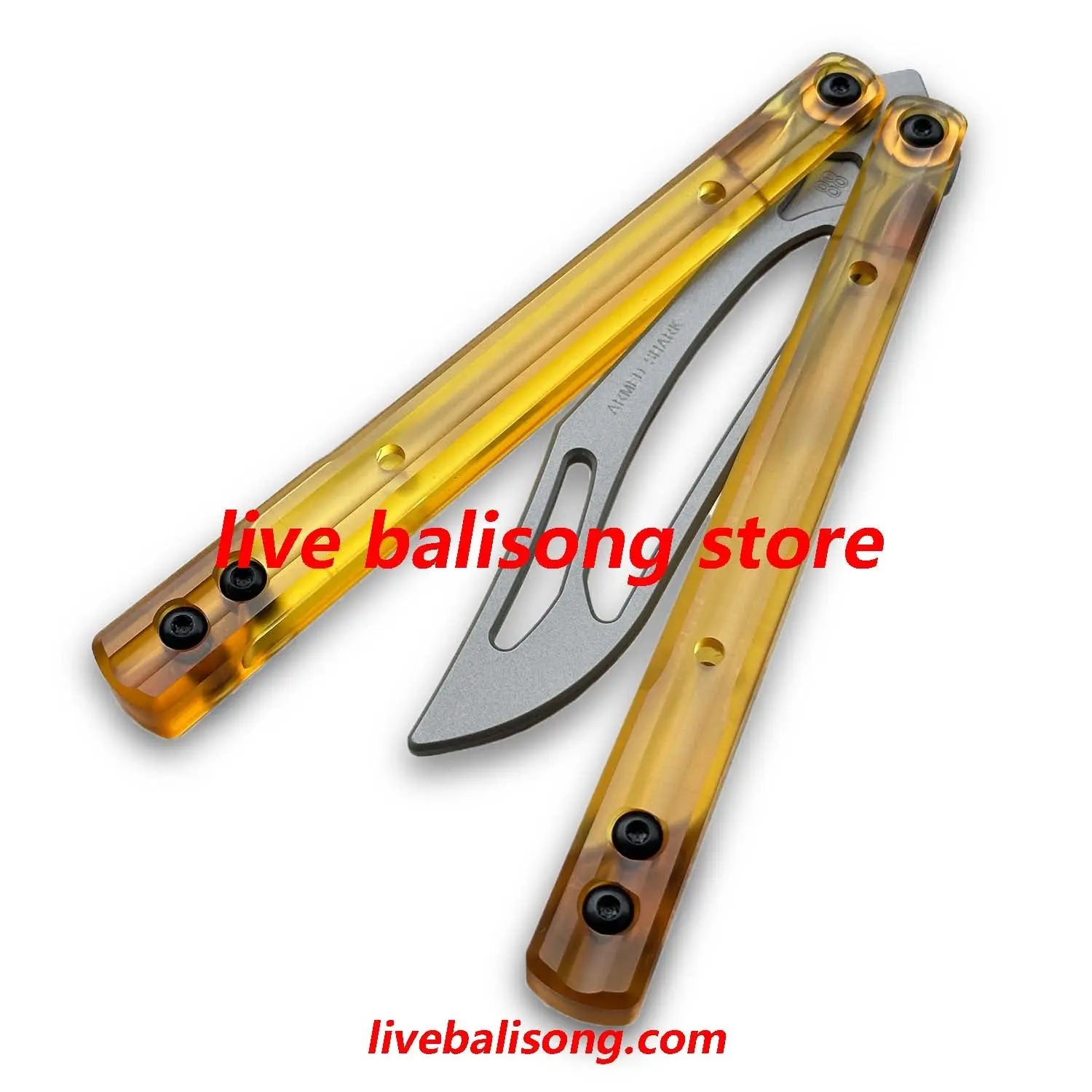 ARMED SHARK PEI Orca Balisong Clone livebalisong