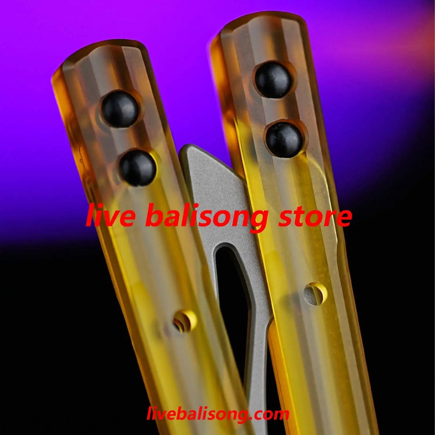 ARMED SHARK PEI Orca Balisong Clone livebalisong