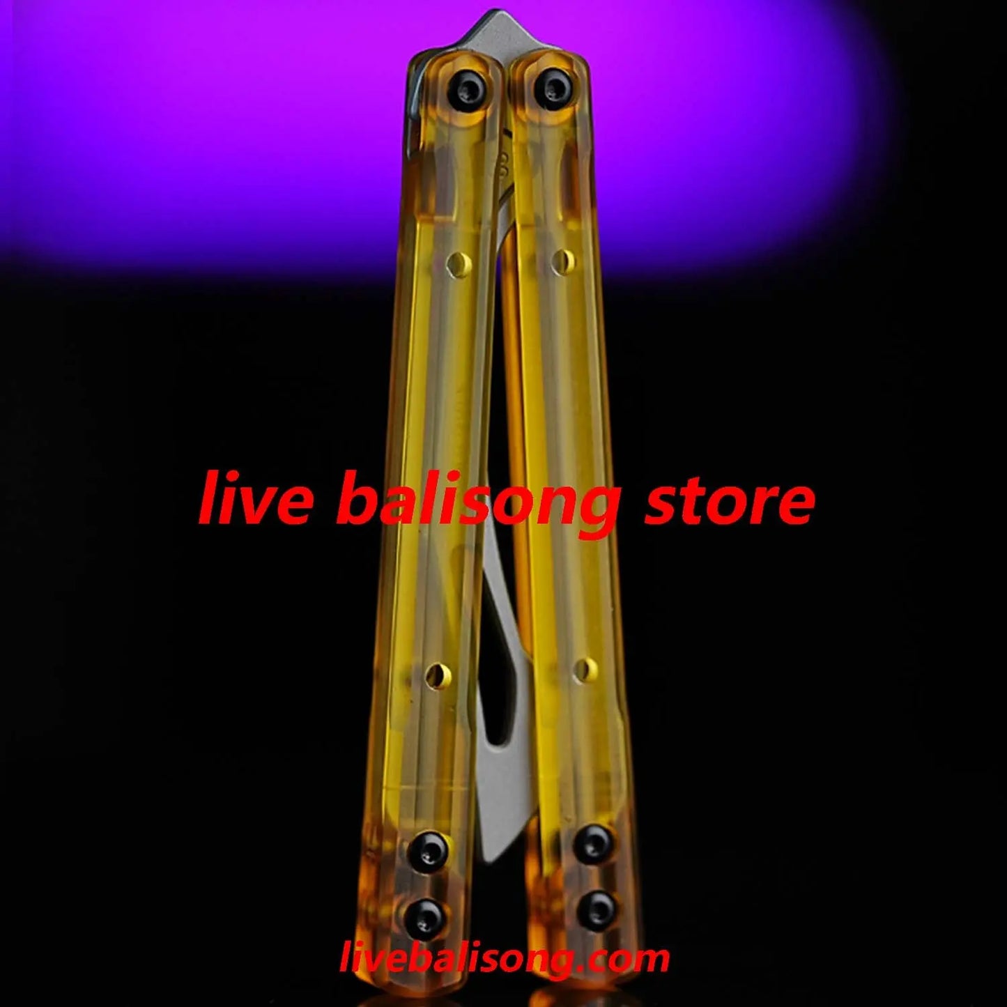 ARMED SHARK PEI Orca Balisong Clone livebalisong
