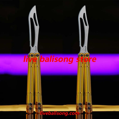 ARMED SHARK PEI Orca Balisong Clone livebalisong