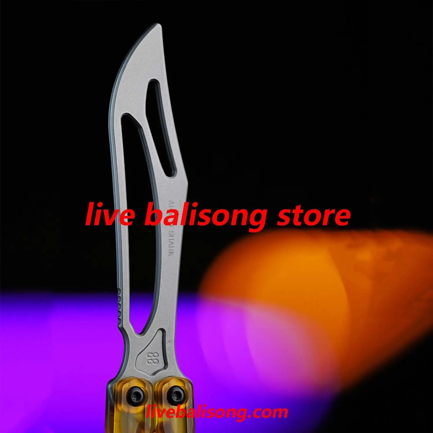ARMED SHARK PEI Orca Balisong Clone livebalisong