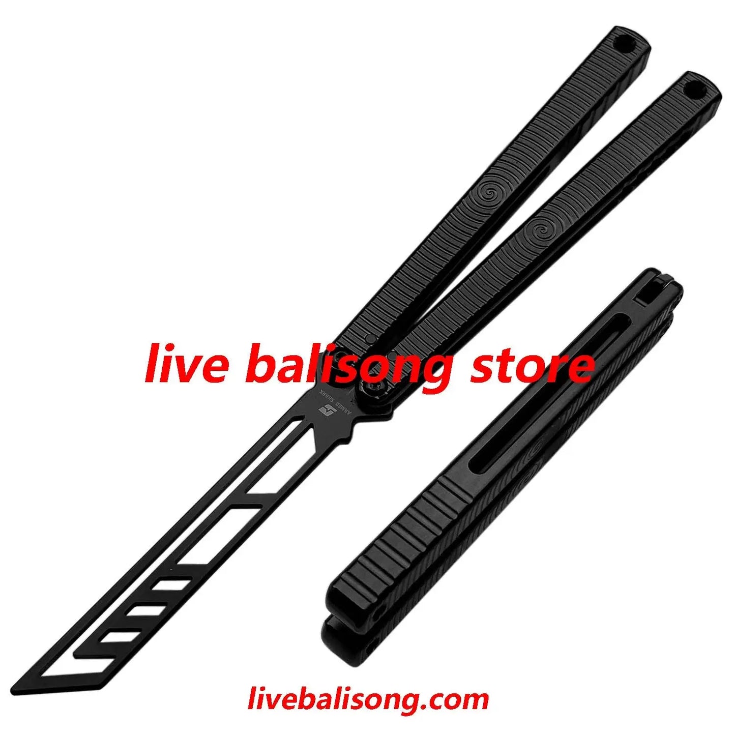 ARMED SHARK Spiral Kraken V3（Krake Raken） Balisong Clone livebalisong
