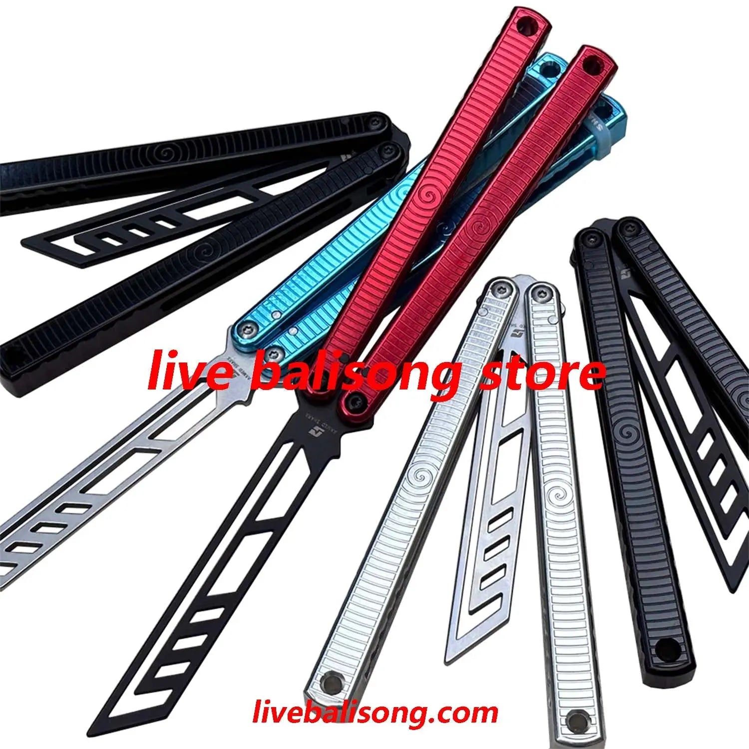 ARMED SHARK Spiral Kraken V3（Krake Raken） Balisong Clone livebalisong