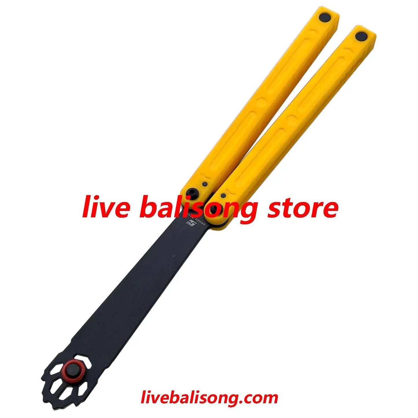 ARMED SHARK Squiddy-WH Balisong Trainer Clone livebalisong
