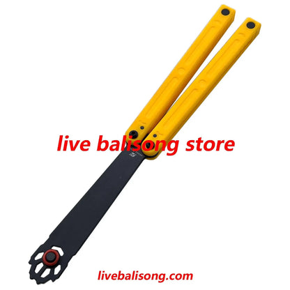 ARMED SHARK Squiddy-WH Balisong Trainer Clone livebalisong
