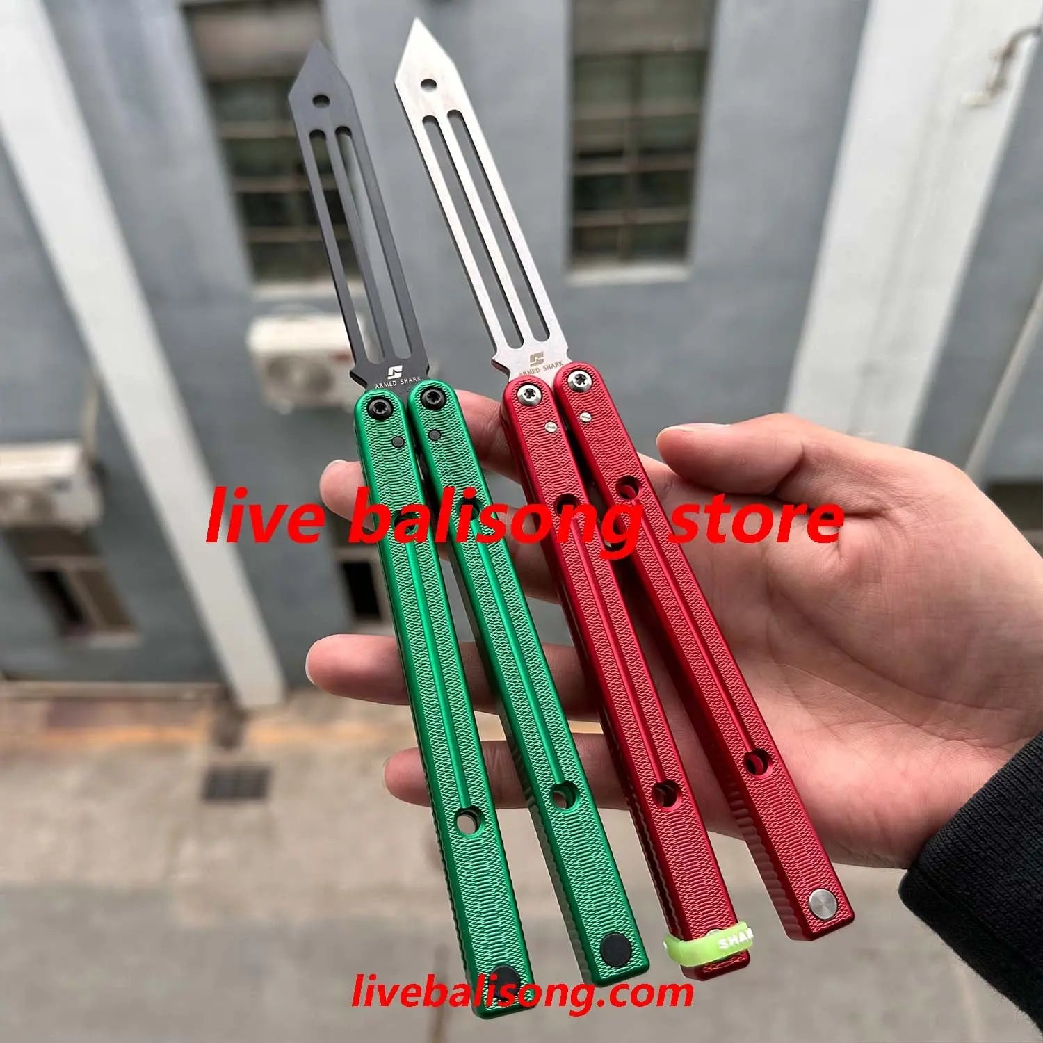 ARMED SHARK Squidtrainer V4 Clone 7075 Aluminum Handle livebalisong
