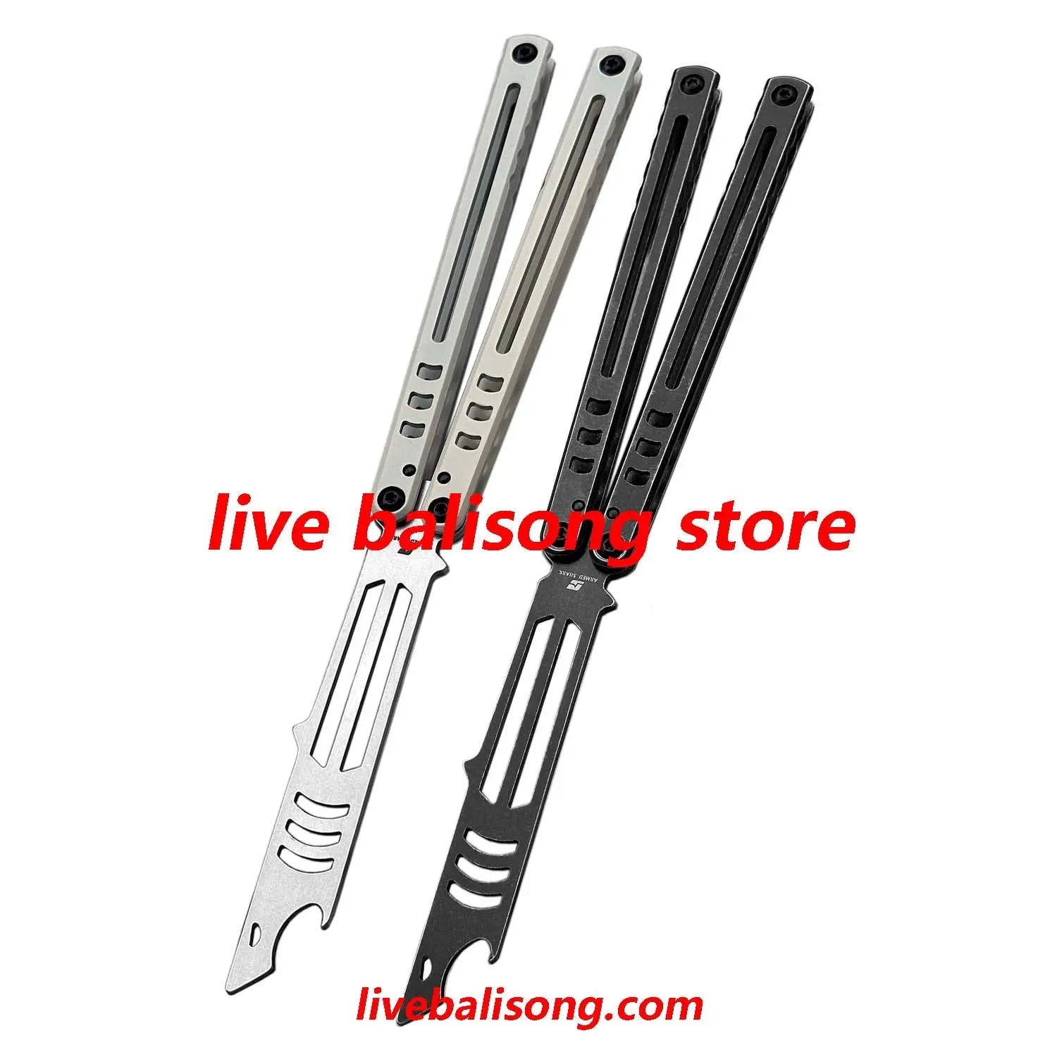 ARMED SHARK Steel Madko Balisong Clone livebalisong