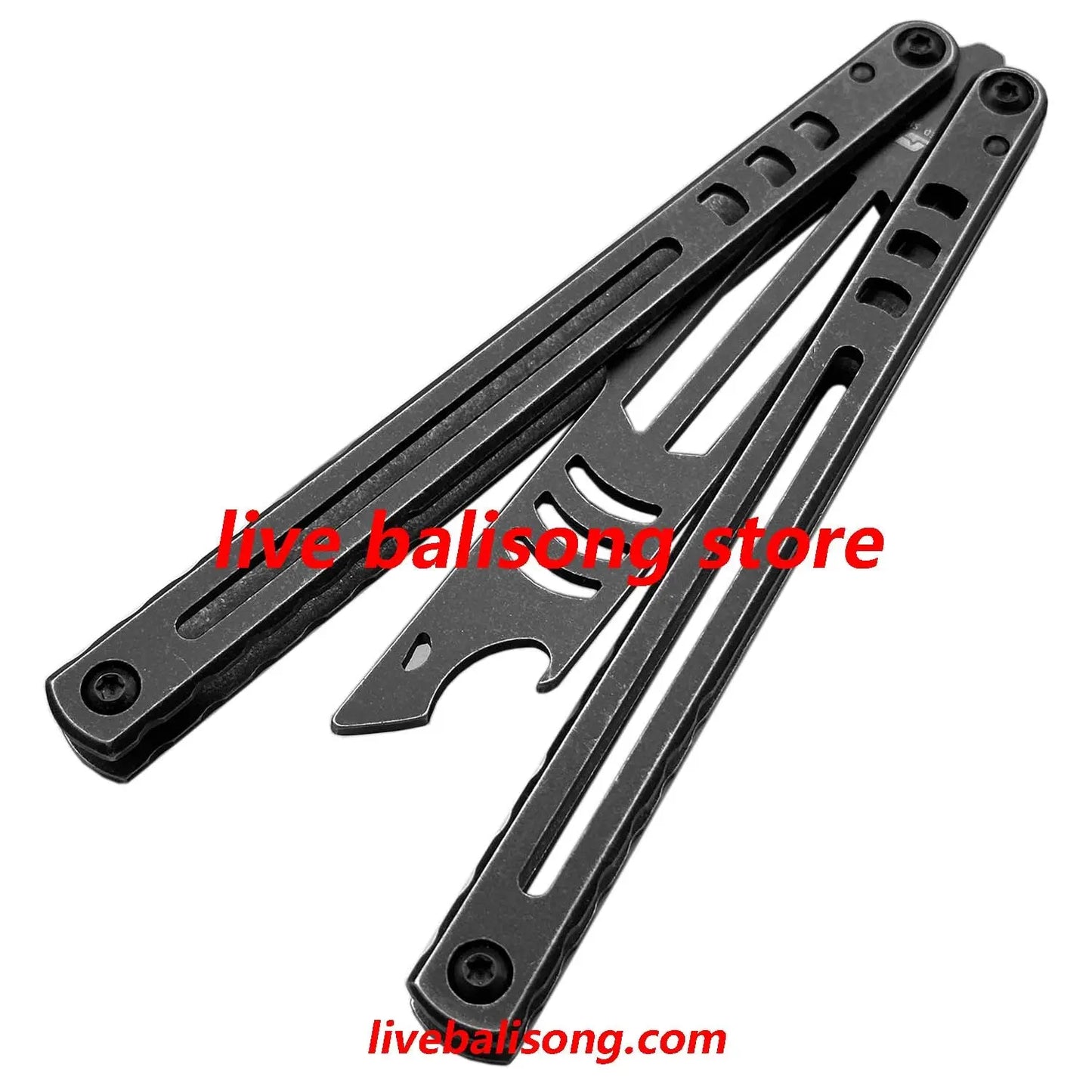 ARMED SHARK Steel Madko Balisong Clone livebalisong
