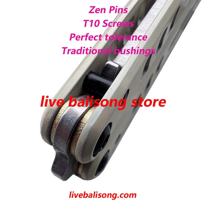 ARMED SHARK Steel Madko Balisong Clone livebalisong