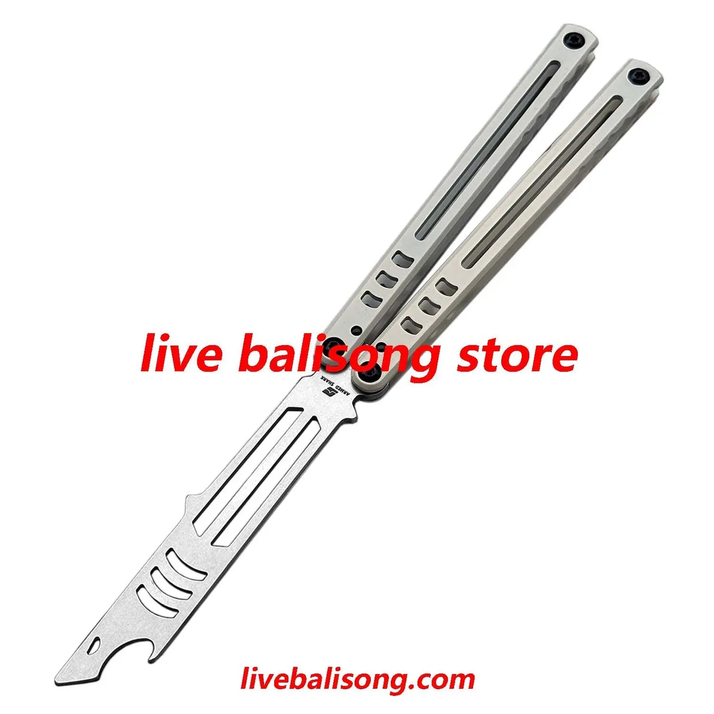 ARMED SHARK Steel Madko Balisong Clone livebalisong