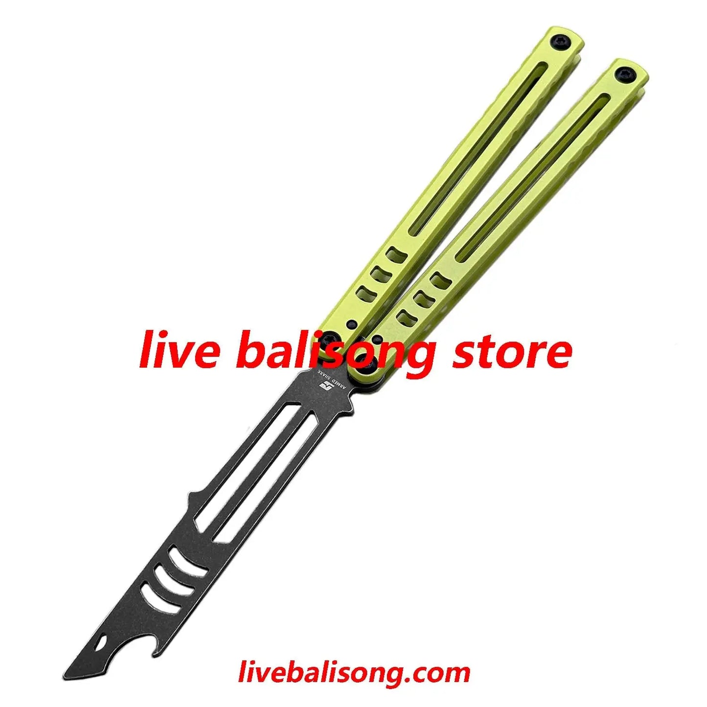 ARMED SHARK Steel Madko Balisong Clone livebalisong