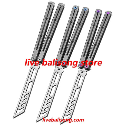 ARMED SHARK Titanium Kraken V3 Balisong Trainer Clone livebalisong
