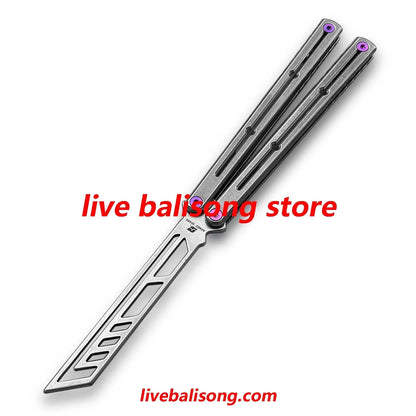ARMED SHARK Titanium Kraken V3 Balisong Trainer Clone livebalisong